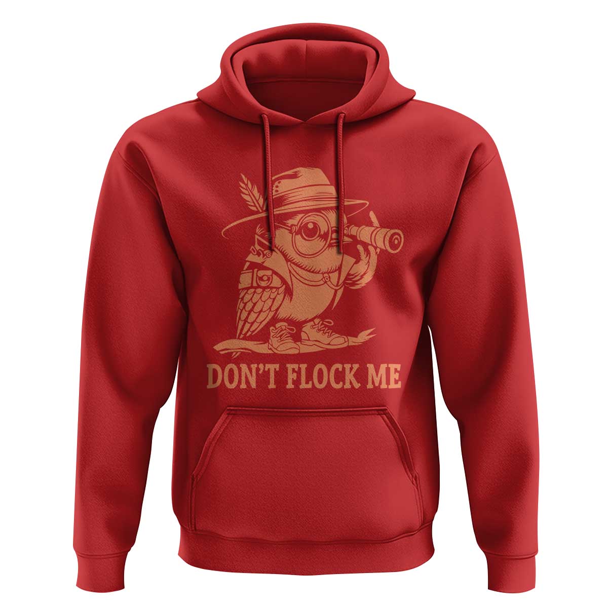Funny Bird Watching Detective Birdwatcher Hoodie Dont Flock Me