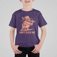 Funny Bird Watching Detective Birdwatcher T Shirt For Kid Dont Flock Me