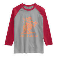 Funny Bird Watching Detective Birdwatcher Raglan Shirt Dont Flock Me