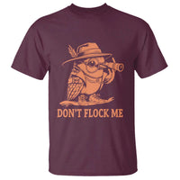 Funny Bird Watching Detective Birdwatcher T Shirt Dont Flock Me