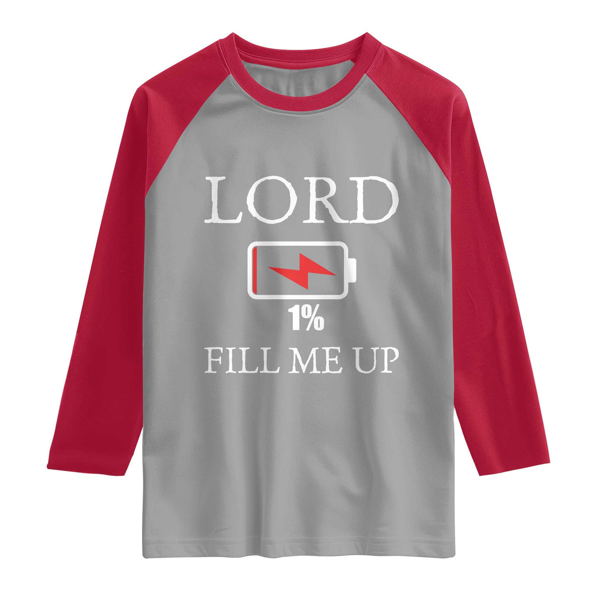 Lord Fill Me Up Faith Christian Jesus Raglan Shirt Funny Spiritual Fuel
