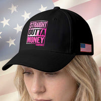 Funny Girl Dad Life Baseball Cap Broke Dad Out Of Money