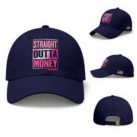Funny Girl Dad Life Baseball Cap Broke Dad Out Of Money
