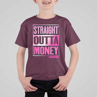 Funny Girl Dad Life T Shirt For Kid Broke Dad Out Of Money