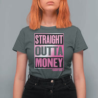 Funny Girl Dad Life T Shirt For Women Broke Dad Out Of Money
