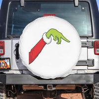 Funny Green Hand Basketball Pointing Meme Spare Tire Cover Christmas Holiday Gift