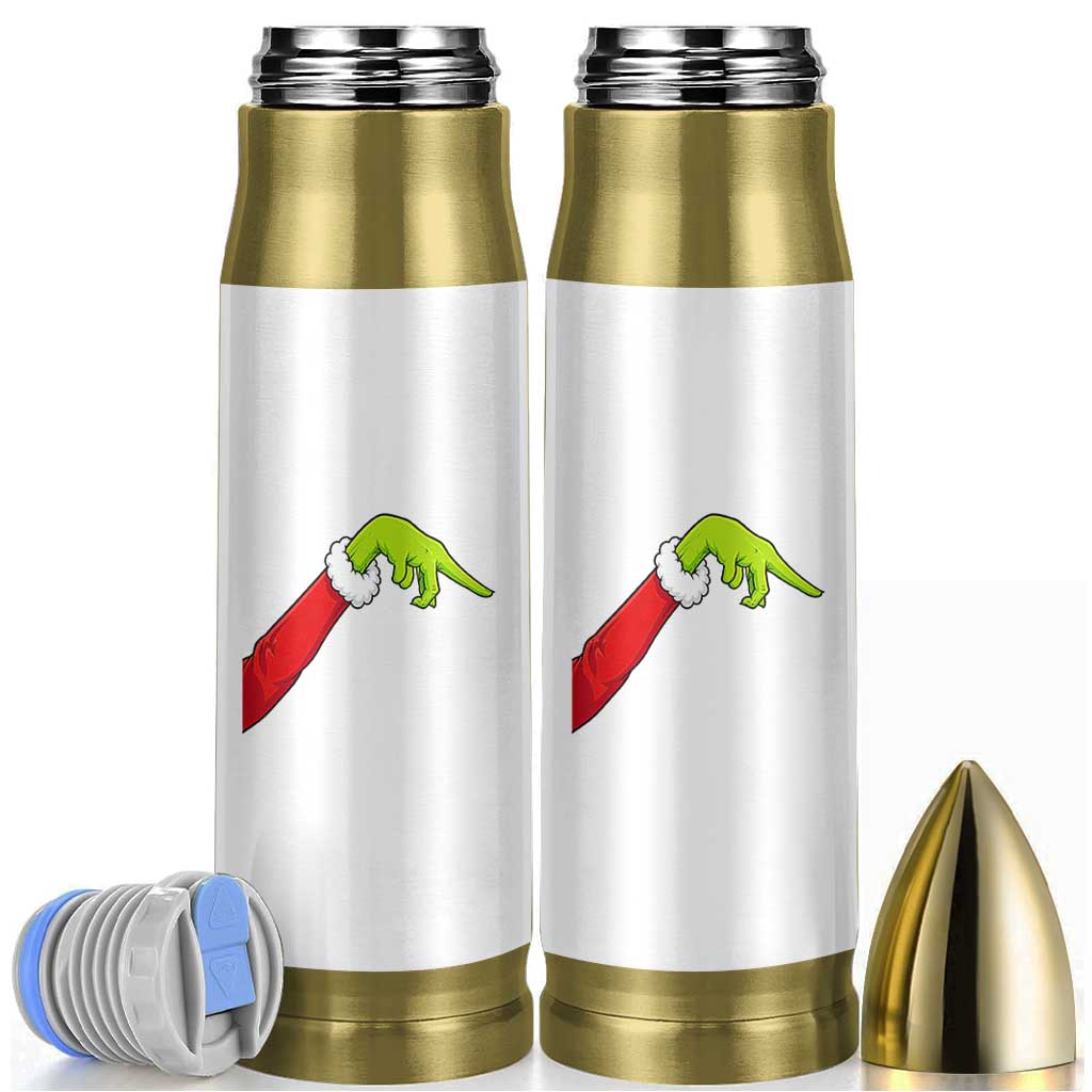 Funny Green Hand Basketball Pointing Meme Bullet Tumbler Christmas Holiday Gift