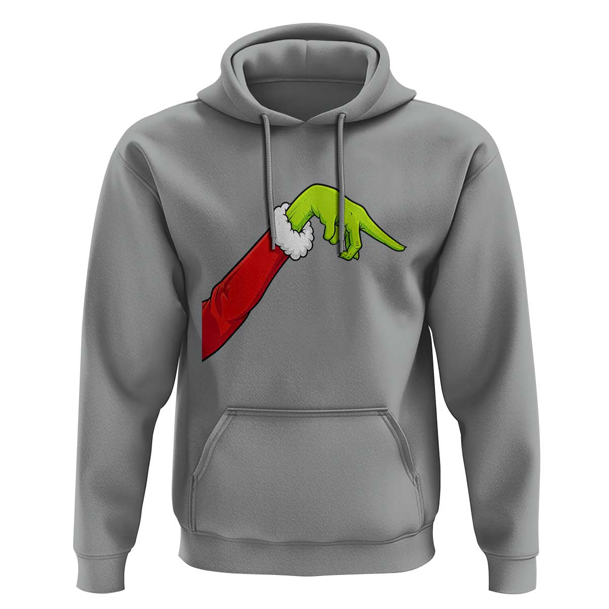 Funny Green Hand Basketball Pointing Meme Hoodie Christmas Holiday Gift