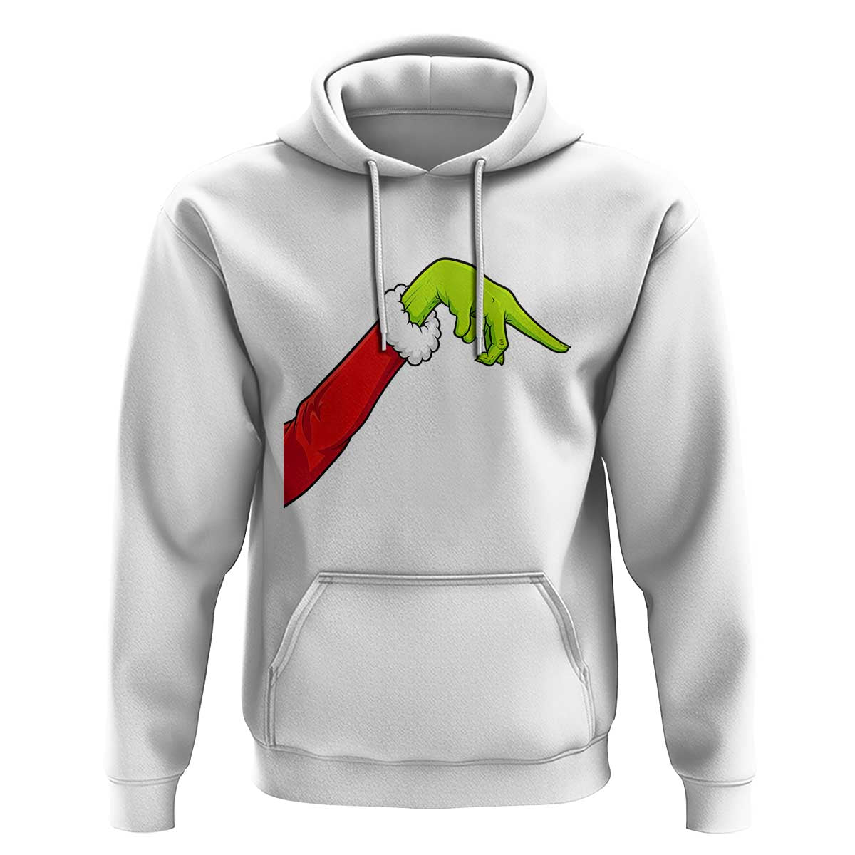 Funny Green Hand Basketball Pointing Meme Hoodie Christmas Holiday Gift