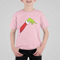 Funny Green Hand Basketball Pointing Meme T Shirt For Kid Christmas Holiday Gift