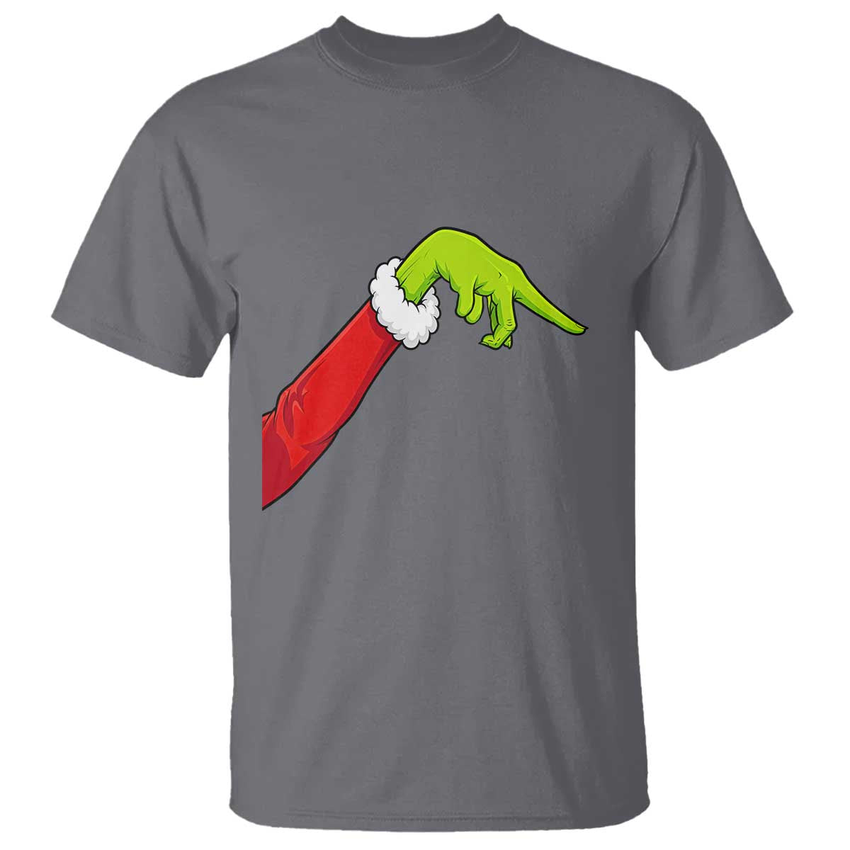 Funny Green Hand Basketball Pointing Meme T Shirt Christmas Holiday Gift