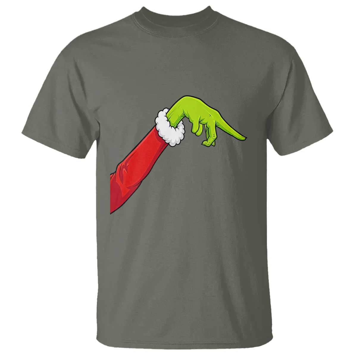 Funny Green Hand Basketball Pointing Meme T Shirt Christmas Holiday Gift