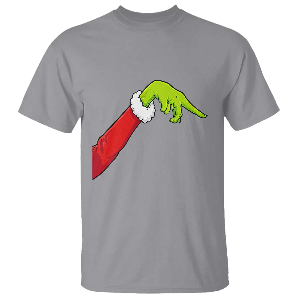 Funny Green Hand Basketball Pointing Meme T Shirt Christmas Holiday Gift