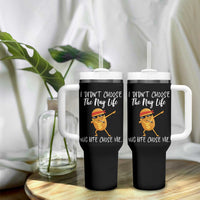 Funny Chicken Nug Life Tumbler With Handle The Nug Life Chose Me