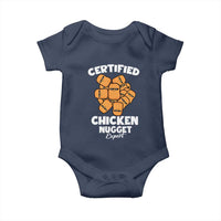 Funny Food Lover Gift Baby Onesie Certified Chicken Nugget Expert - Wonder Print Shop