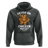 Funny Food Lover Gift Hoodie Certified Chicken Nugget Expert - Wonder Print Shop