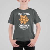 Funny Food Lover Gift T Shirt For Kid Certified Chicken Nugget Expert - Wonder Print Shop
