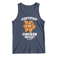 Funny Food Lover Gift Tank Top Certified Chicken Nugget Expert - Wonder Print Shop