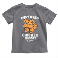 Funny Food Lover Gift Toddler T Shirt Certified Chicken Nugget Expert - Wonder Print Shop