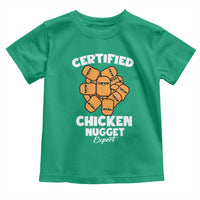 Funny Food Lover Gift Toddler T Shirt Certified Chicken Nugget Expert - Wonder Print Shop