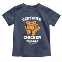 Funny Food Lover Gift Toddler T Shirt Certified Chicken Nugget Expert - Wonder Print Shop