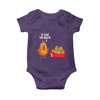 Funny Chicken Nuggets Lover Baby Onesie Is That You Bro - Wonder Print Shop