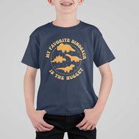 My Favorite Dinosaur Is The Nugget T Shirt For Kid Funny Food Lover Gift - Wonder Print Shop
