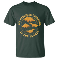 My Favorite Dinosaur Is The Nugget T Shirt Funny Food Lover Gift - Wonder Print Shop