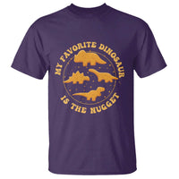My Favorite Dinosaur Is The Nugget T Shirt Funny Food Lover Gift - Wonder Print Shop