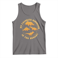 My Favorite Dinosaur Is The Nugget Tank Top Funny Food Lover Gift - Wonder Print Shop