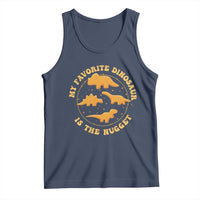 My Favorite Dinosaur Is The Nugget Tank Top Funny Food Lover Gift - Wonder Print Shop