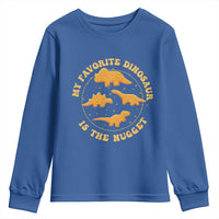 My Favorite Dinosaur Is The Nugget Youth Sweatshirt Funny Food Lover Gift - Wonder Print Shop