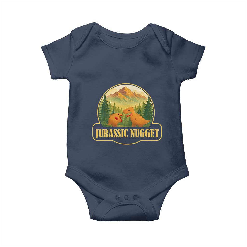 Jurassic Nugget World Dino Baby Onesie Nugget Lover Gift - Wonder Print Shop