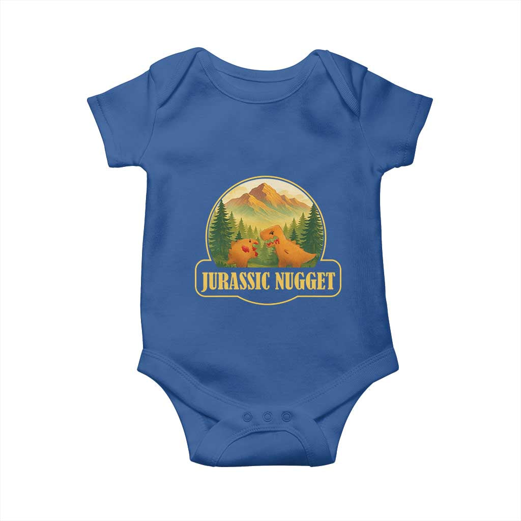 Jurassic Nugget World Dino Baby Onesie Nugget Lover Gift - Wonder Print Shop
