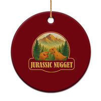 Jurassic Nugget World Dino Ceramic Ornament Nugget Lover Gift - Wonder Print Shop