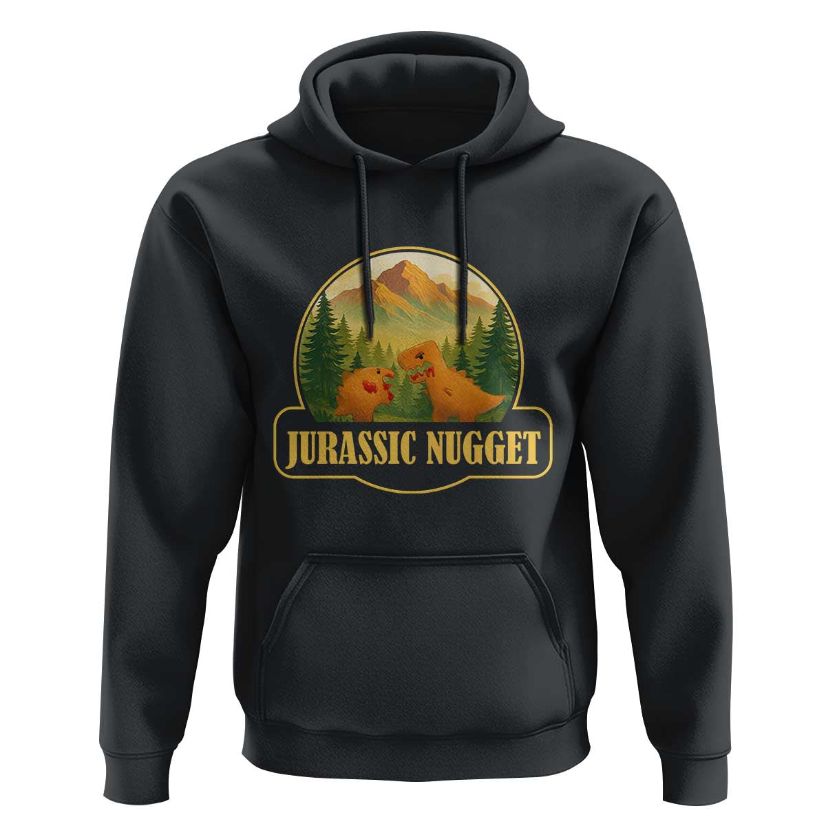 Jurassic Nugget World Dino Hoodie Nugget Lover Gift - Wonder Print Shop