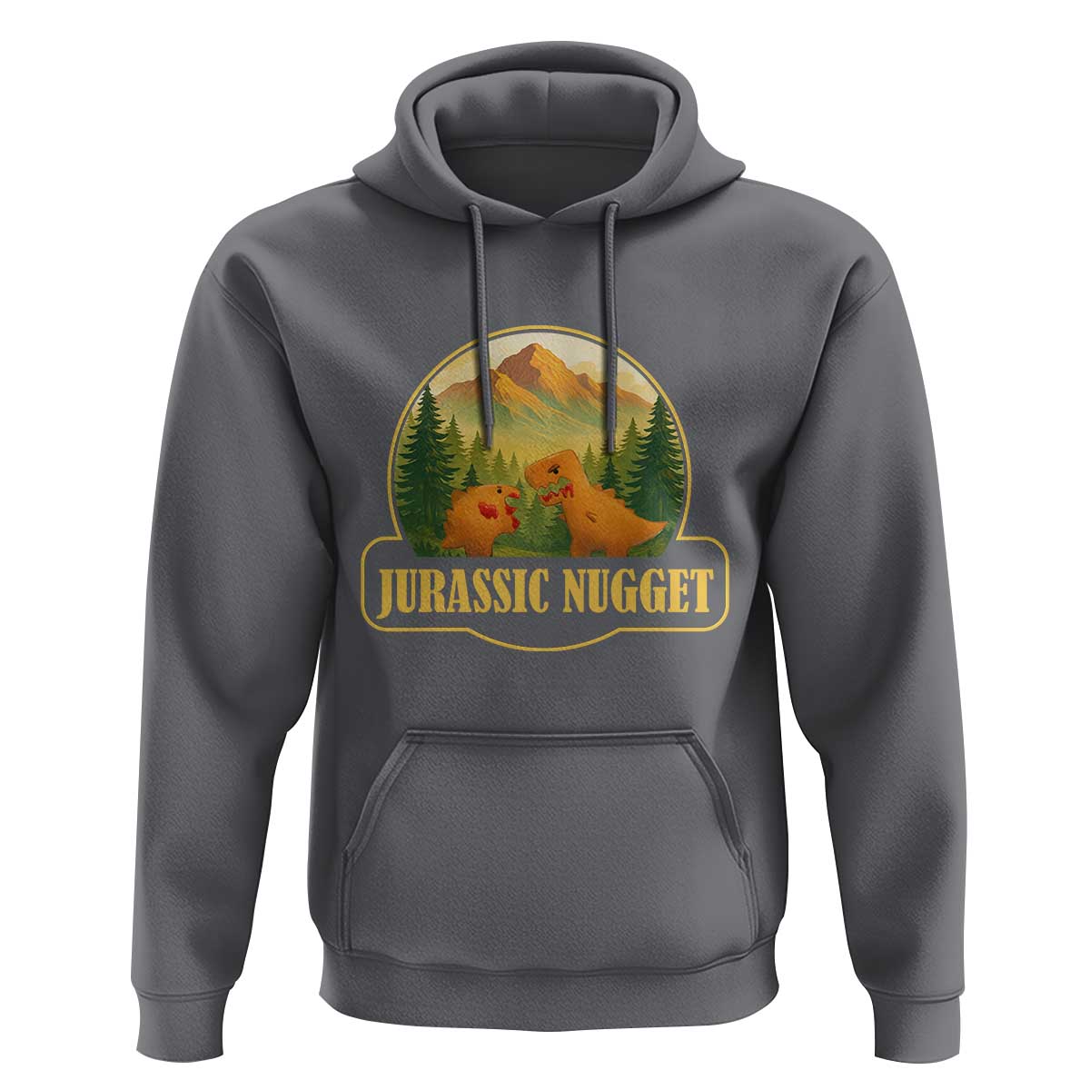 Jurassic Nugget World Dino Hoodie Nugget Lover Gift - Wonder Print Shop
