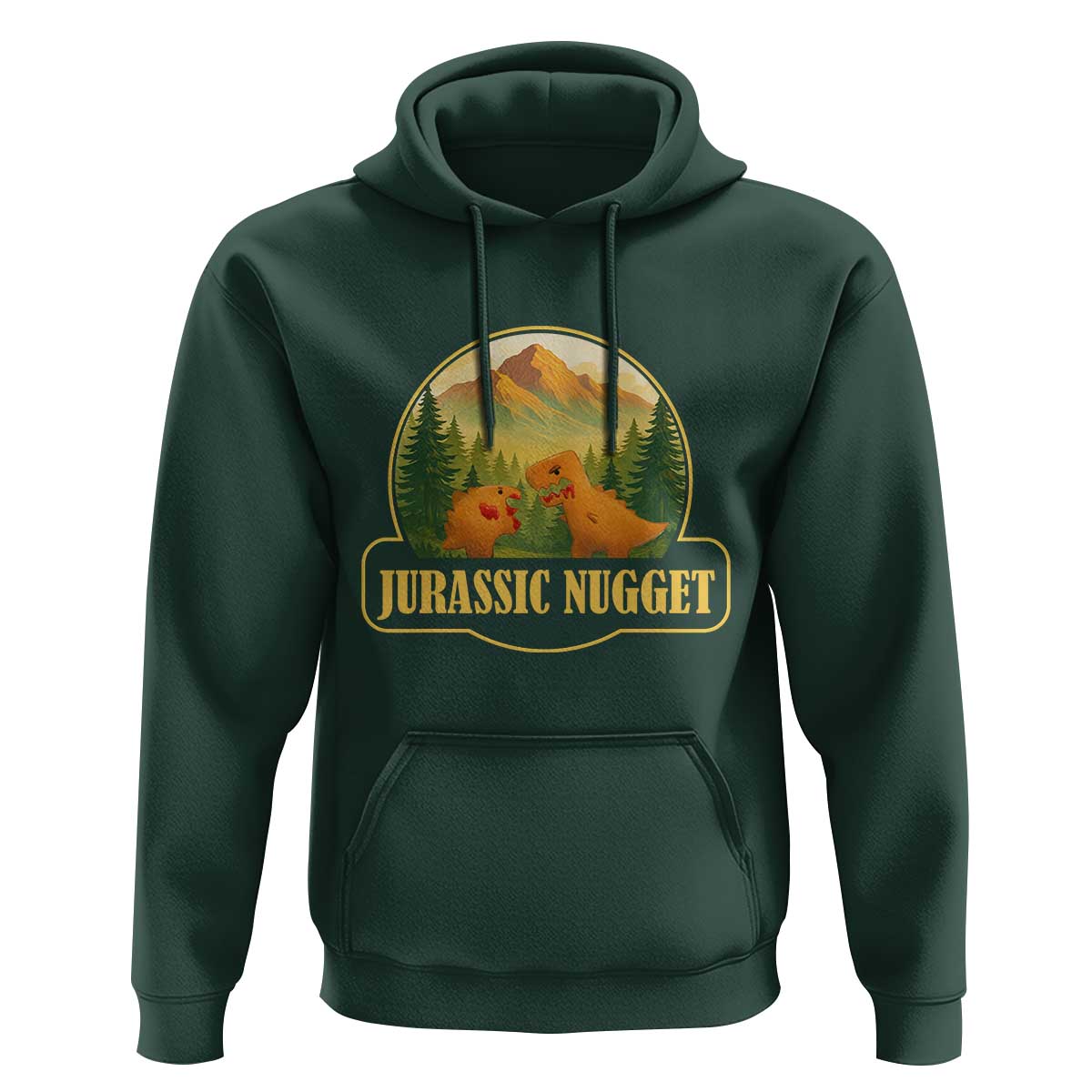 Jurassic Nugget World Dino Hoodie Nugget Lover Gift - Wonder Print Shop