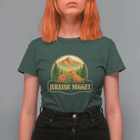 Jurassic Nugget World Dino T Shirt For Women Nugget Lover Gift - Wonder Print Shop