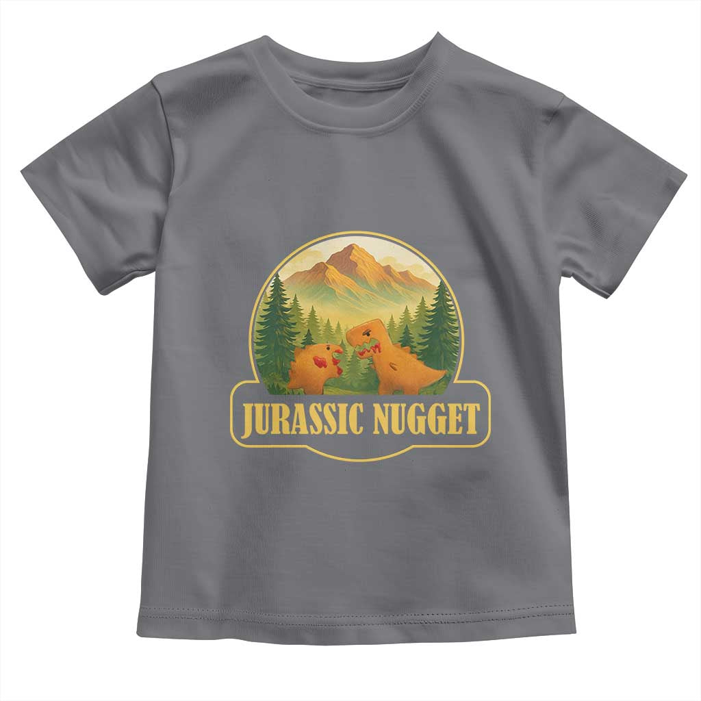 Jurassic Nugget World Dino Toddler T Shirt Nugget Lover Gift - Wonder Print Shop