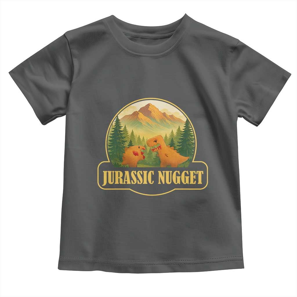 Jurassic Nugget World Dino Toddler T Shirt Nugget Lover Gift - Wonder Print Shop