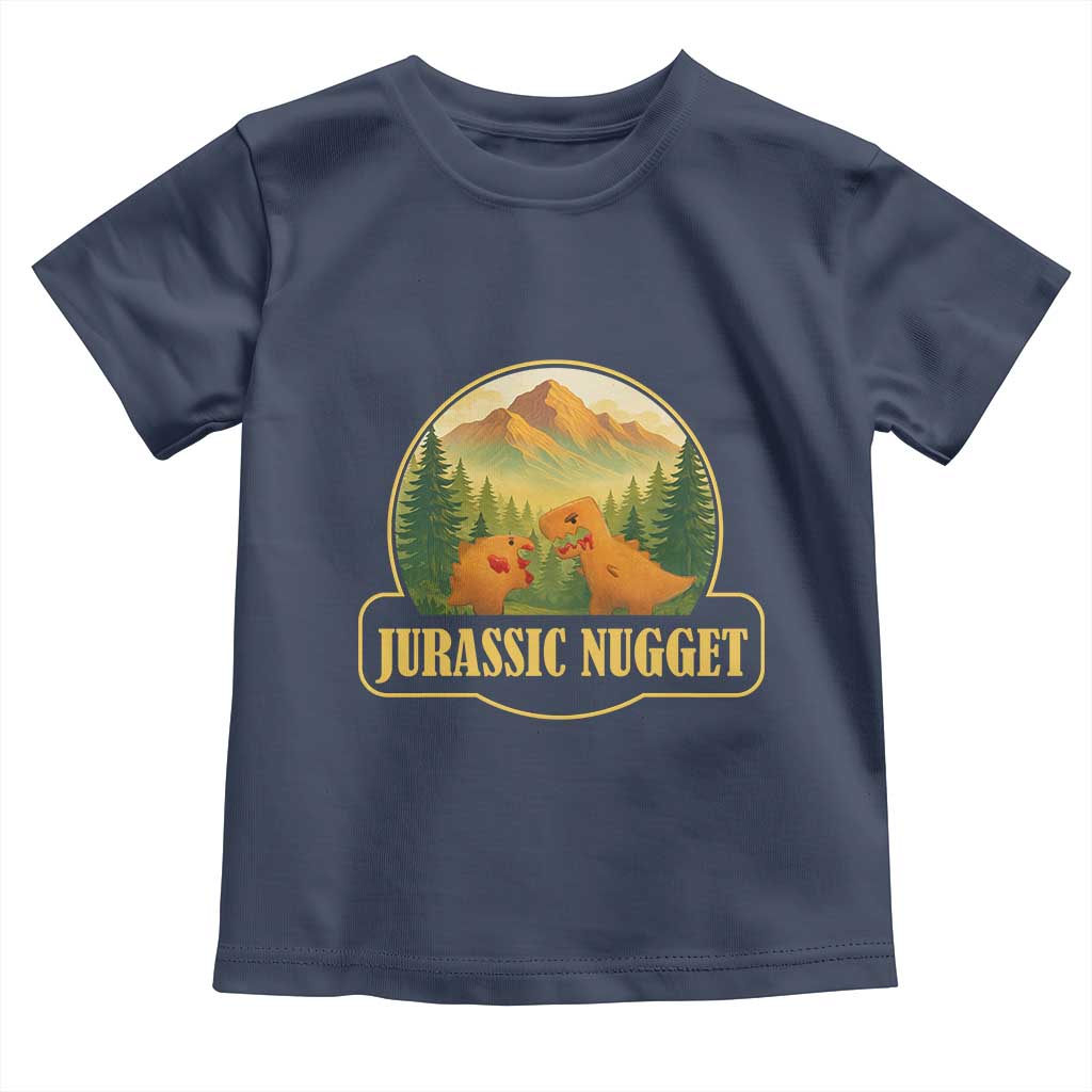 Jurassic Nugget World Dino Toddler T Shirt Nugget Lover Gift - Wonder Print Shop