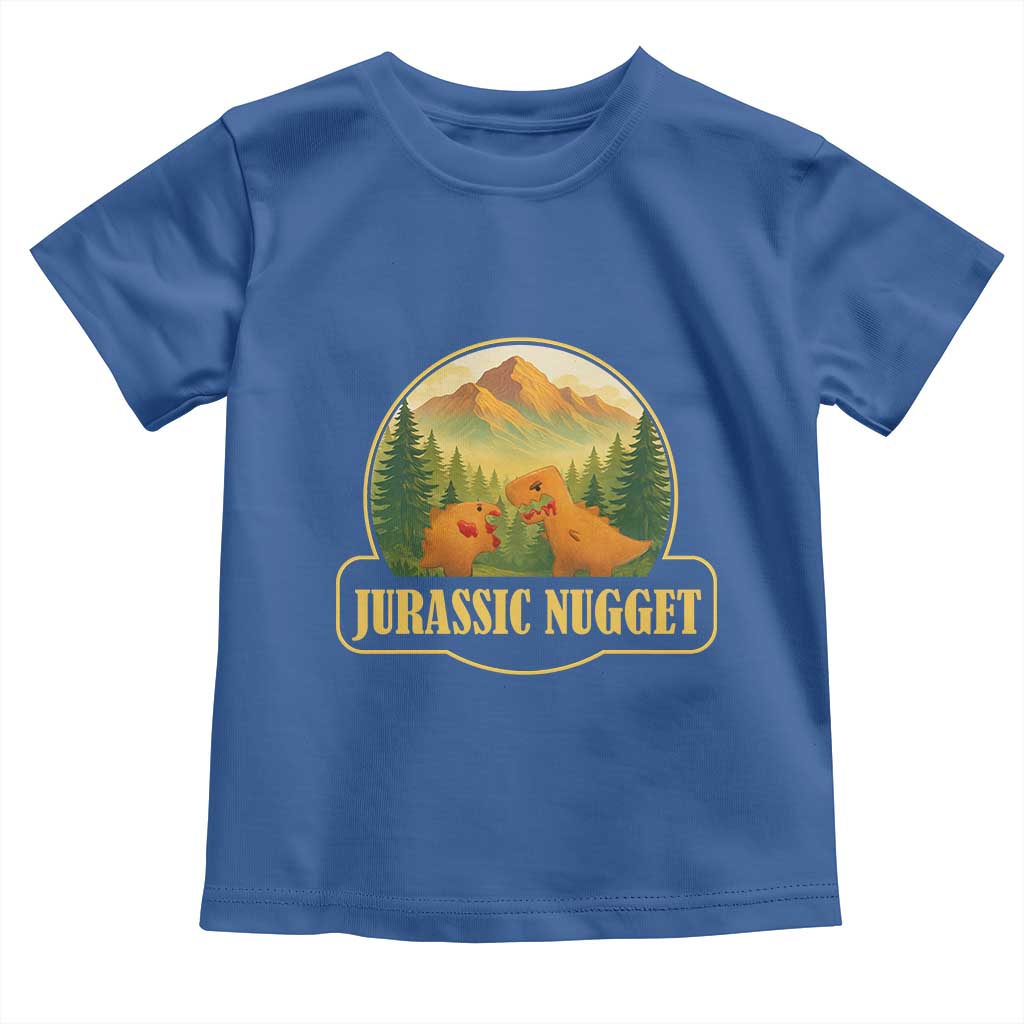 Jurassic Nugget World Dino Toddler T Shirt Nugget Lover Gift - Wonder Print Shop
