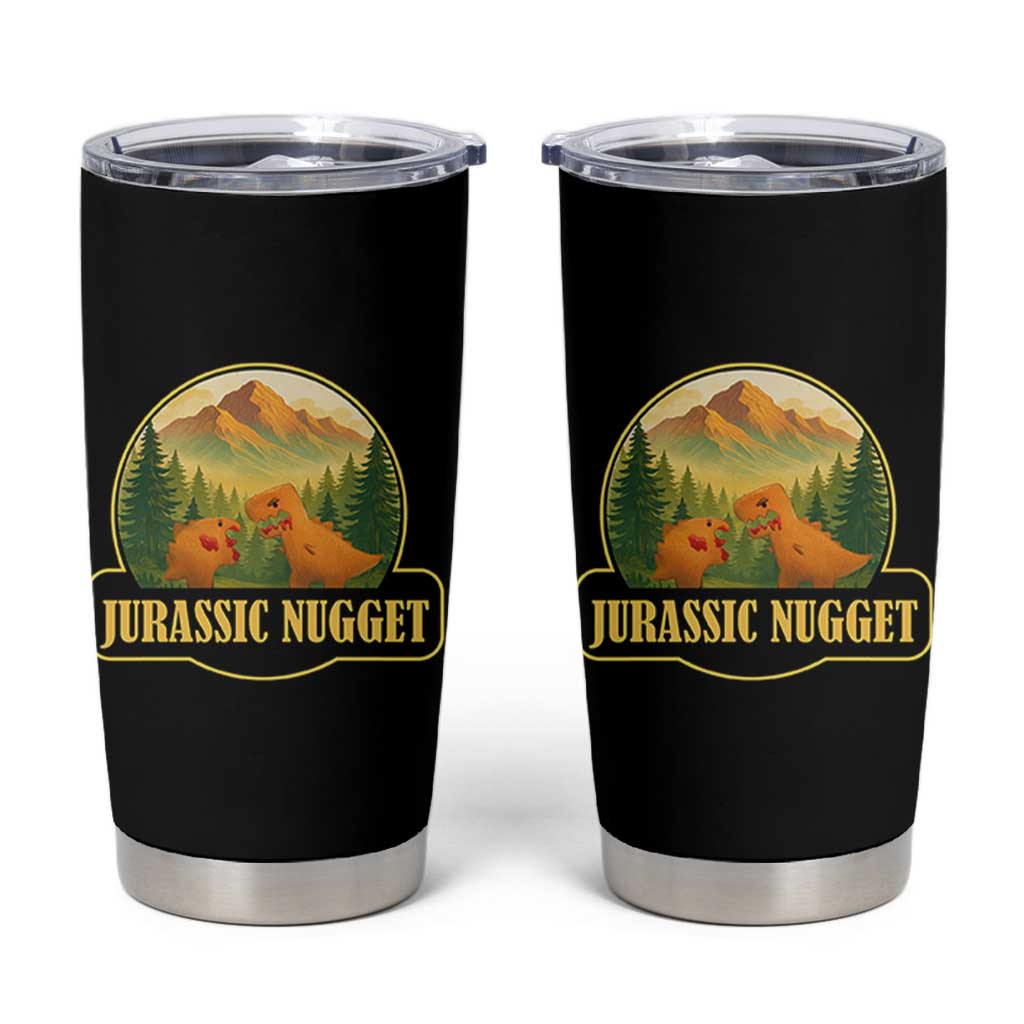 Jurassic Nugget World Dino Tumbler Cup Nugget Lover Gift