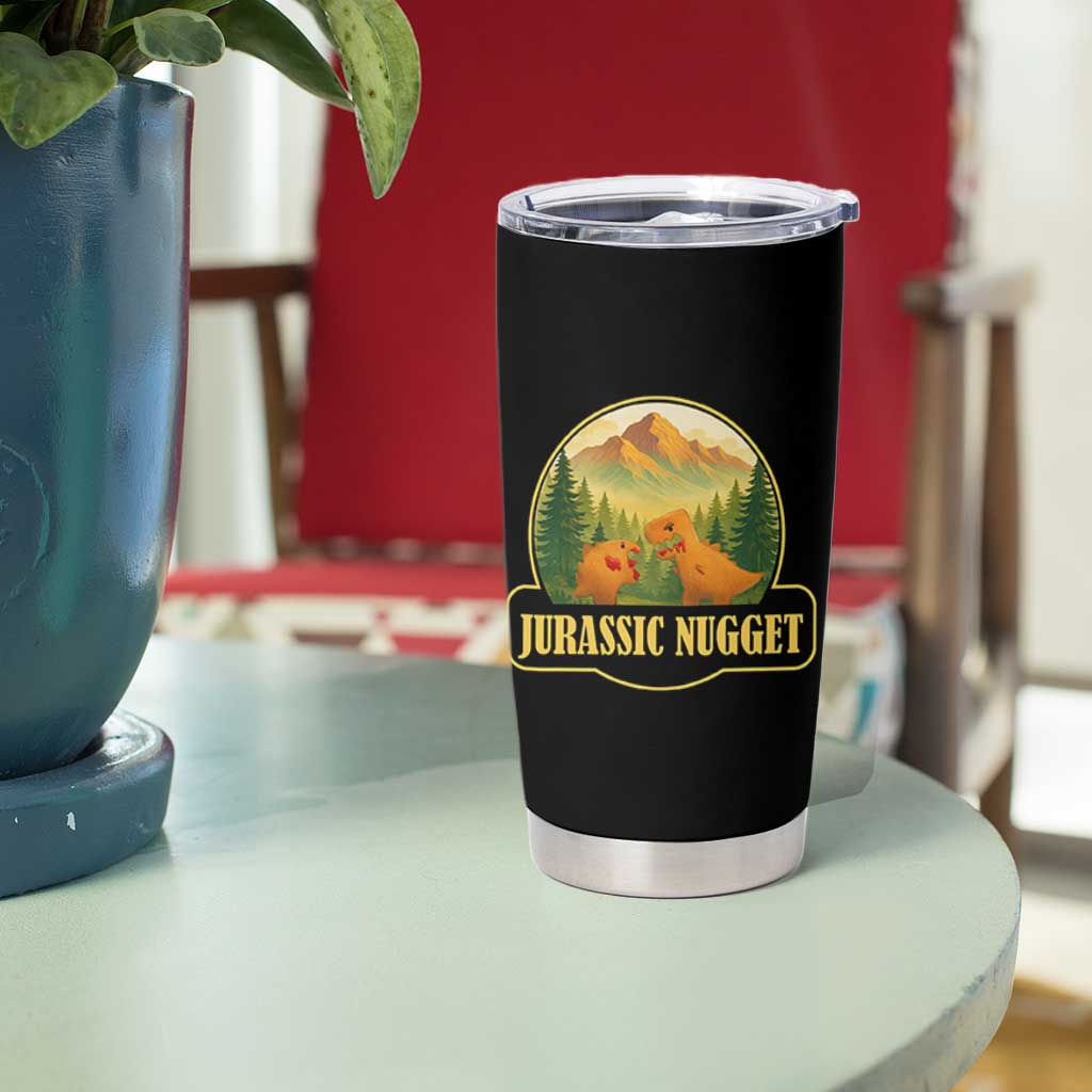 Jurassic Nugget World Dino Tumbler Cup Nugget Lover Gift