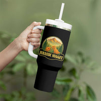 Jurassic Nugget World Dino Tumbler With Handle Nugget Lover Gift