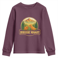 Jurassic Nugget World Dino Youth Sweatshirt Nugget Lover Gift - Wonder Print Shop