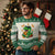 Funny Dinosaur Eating Chicken Nuggets Ugly Christmas Sweater Food Lover Gift - Wonder Print Shop