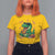 Funny Dinosaur Eating Chicken Nuggets T Shirt For Women Food Lover Gift - Wonder Print Shop