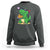 Cute Dinosaur Eating Chicken Nuggets Sweatshirt Food Humor Gift - Wonder Print Shop